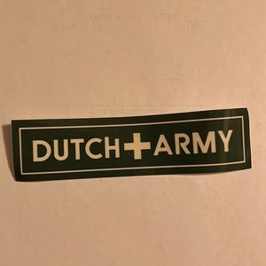 Dutch Bros limited edition sticker
